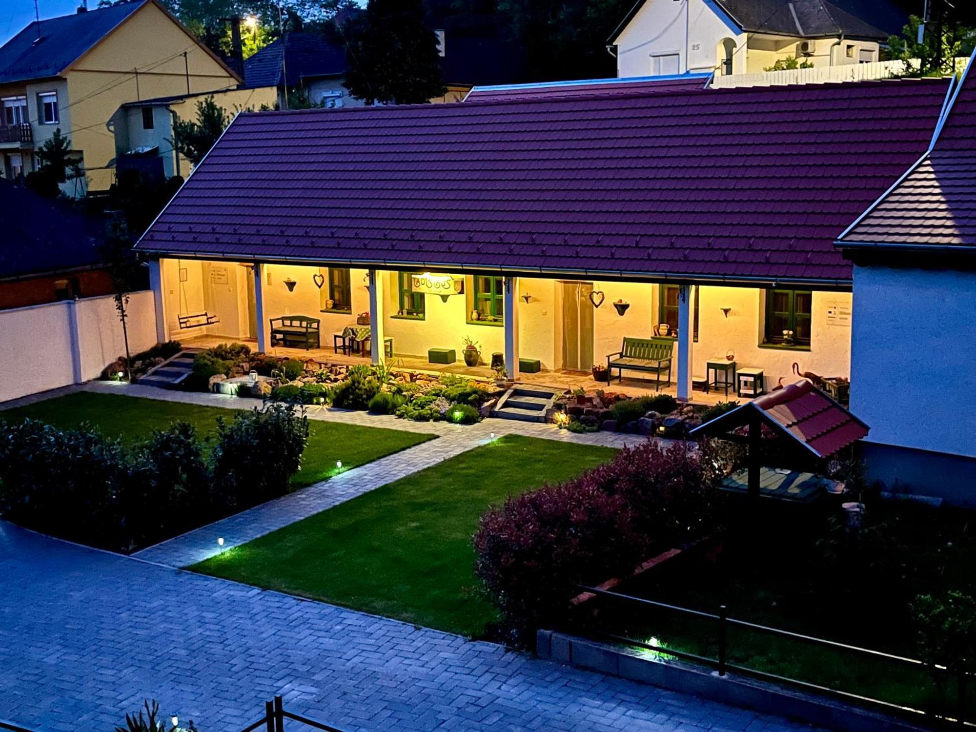 Ladislaus Schnaps-Haus Falusi Vendeghaz Csolnok Exterior photo